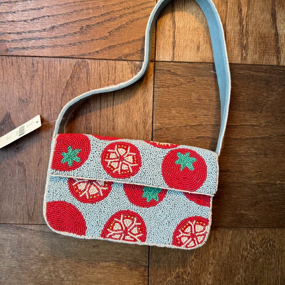 Beaded Shoulder Bag by Anthropologie